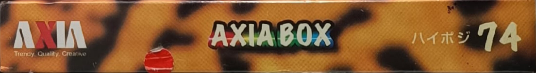 Compact Cassette AXIA Box Limited 74 Type II Chrome 1999 Japan
