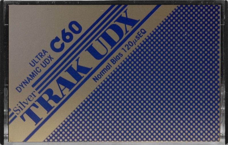Compact Cassette Silver 60 "TRAK UDX" Type I Normal Australia