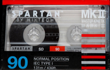 Compact Cassette Spartan 90 Type I Normal China
