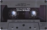 Compact Cassette TDK CUE 54 "CUE-54BK" Type II Chrome 1989 Japan