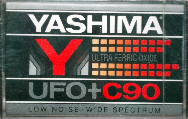 Compact Cassette Yashima UFO+ 90 Type I Normal 1983 UK