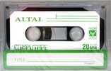 Compact Cassette Altai 20 "Computape" Computer Cassette China