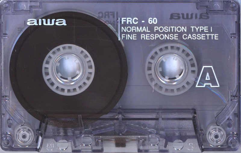 Compact Cassette Aiwa FRC 60 "SE Super Excellent" Type I Normal 1988 Worldwide