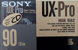 Compact Cassette Sony UX-Pro 90 Type II Chrome 1990 North America