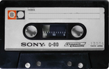 Compact Cassette Sony 60 "Magazine-Matic" Demonstration Tape 1966 Japan