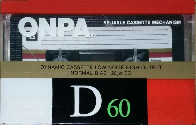 Compact Cassette ONPA 60 "D" Type I Normal Worldwide