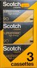 3 pack Scotch Superferric 90 Type I Normal 1982 Europe