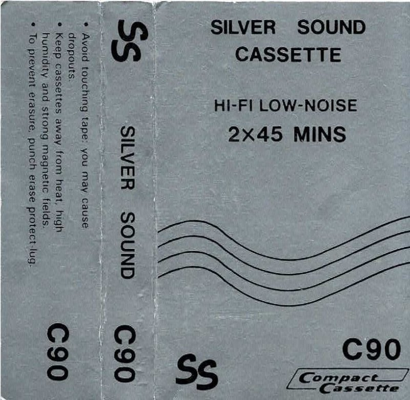 Compact Cassette Silver Sound 90 Type I Normal 1983 Australia