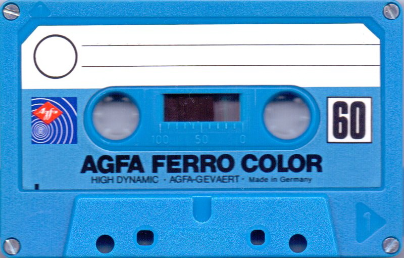 Compact Cassette AGFA Ferrocolor 60 Type I Normal 1978 Europe