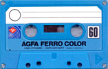 Compact Cassette AGFA Ferrocolor 60 Type I Normal 1978 Europe