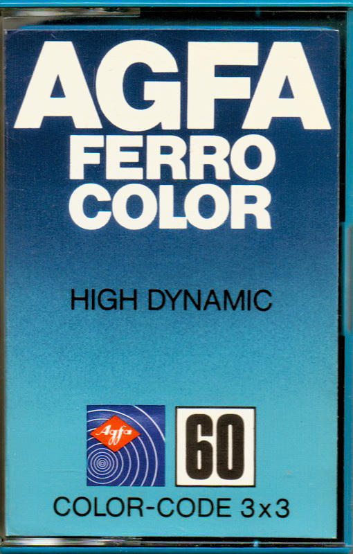 Compact Cassette AGFA Ferrocolor 60 Type I Normal 1978 Europe