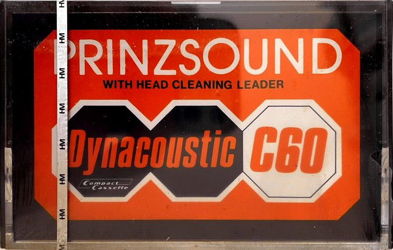Compact Cassette Prinzsound 60 "Dynacoustic" Type I Normal 1980 Japan