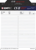 Compact Cassette Emtec CS II Chrome Super 60 Type II Chrome 2004 Europe