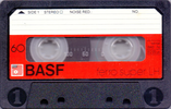 Compact Cassette BASF Ferro Super LH 60 "Rectangular Window" Type I Normal 1978 Germany