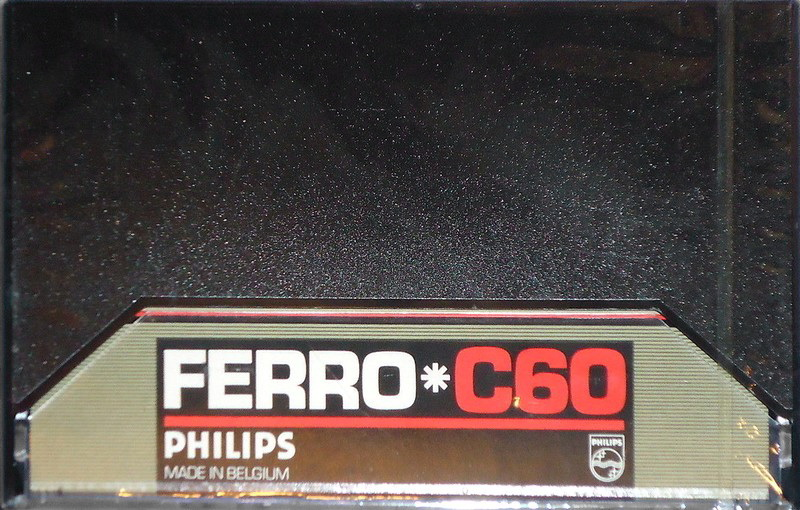 Compact Cassette Philips Ferro 60 Type I Normal 1981 Europe