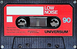 Compact Cassette Universum 90 "Low Noise I" Type I Normal 1981 Europe