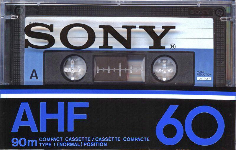 Compact Cassette Sony AHF 60 Type I Normal 1978 Germany