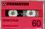 Compact Cassette Permaton Ferro I Plus 60 Type I Normal 1980 Germany