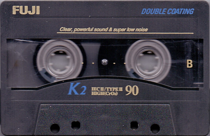 Compact Cassette Fuji K2 90 Type II Chrome 1995 Europe