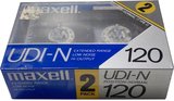 2 pack Maxell UDI-N 120 Type I Normal 1985 Japan