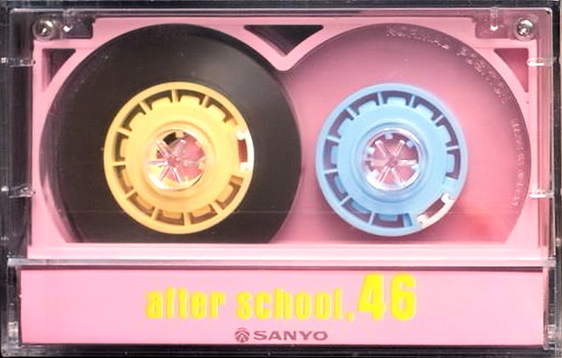 Compact Cassette Sanyo After School 46 "C-W46(P)" Type I Normal 1986 Japan