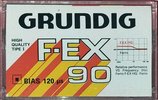 Compact Cassette Grundig F-EX 90 Type I Normal 1980 Unknown Country