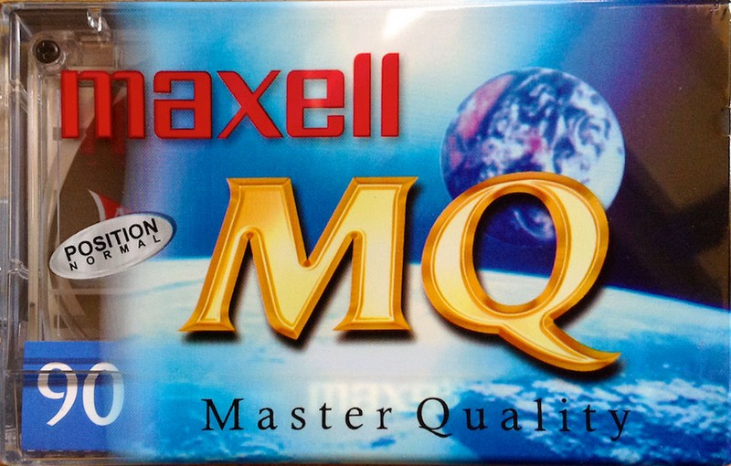 Compact Cassette Maxell MQ 90 Type I Normal 2002 Worldwide