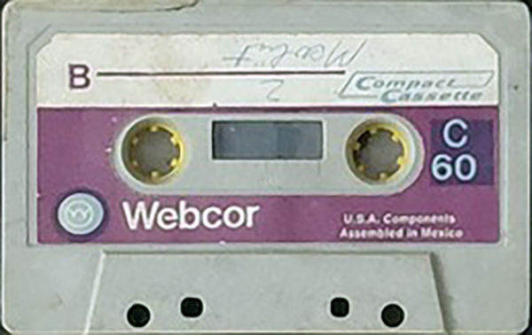 Compact Cassette Webcor 60 Type I Normal USA