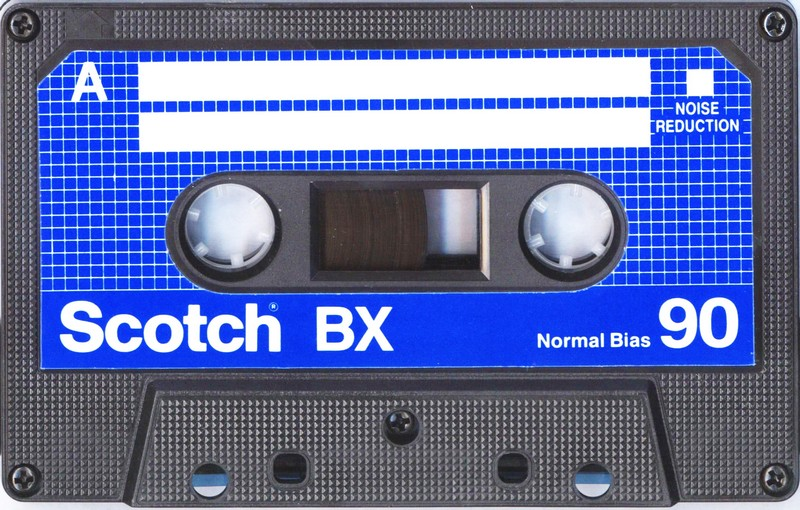 Compact Cassette Scotch BX 90 Type I Normal 1982 Europe