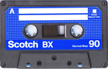Compact Cassette Scotch BX 90 Type I Normal 1982 Europe