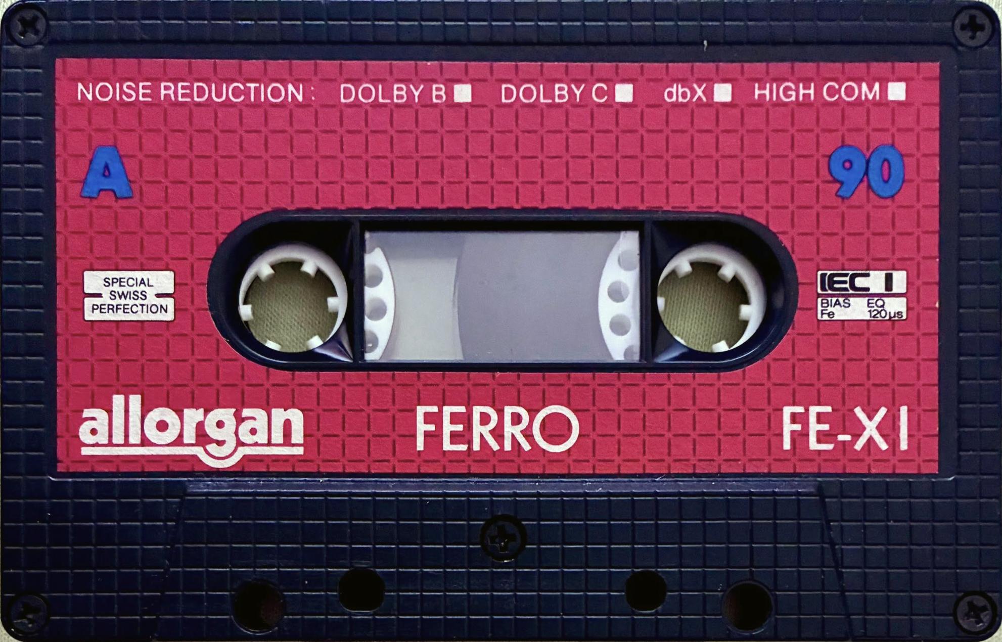 Compact Cassette Allorgan FE XI 90 Type I Normal 1987 Europe