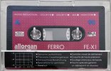 Compact Cassette Allorgan FE XI 90 Type I Normal 1987 Europe