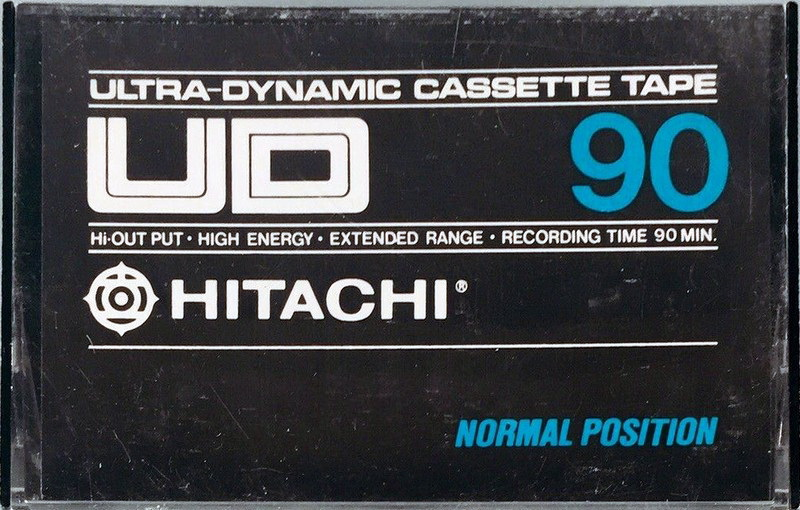 Compact Cassette Hitachi UD 90 Type I Normal 1976 USA