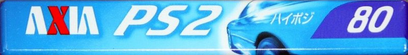 Compact Cassette AXIA PS-II / PS-2 80 "PS2L 80" Type II Chrome 2000 Japan