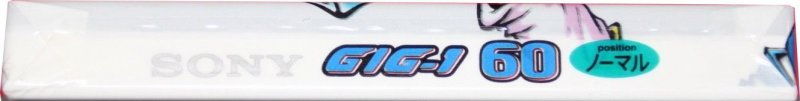 Compact Cassette Sony GIG-1 60 "C-60GIG1B" Type I Normal 1997 Japan