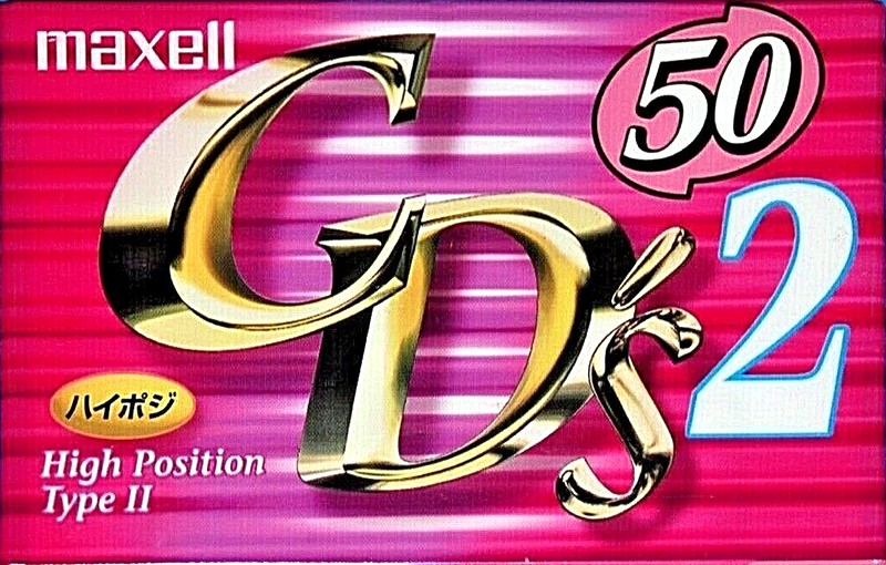 Compact Cassette Maxell CD`s II / CD`s 2 50 "CDS2-50M" Type II Chrome 1999 Japan