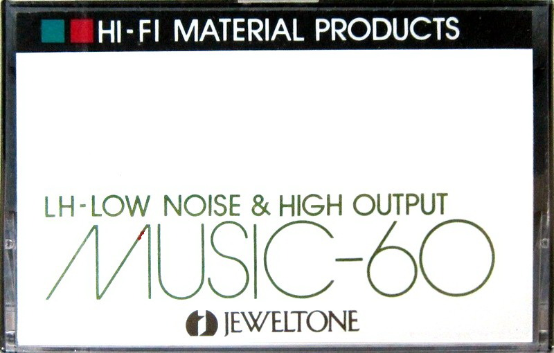 Compact Cassette Nagaoka Jeweltone 60 Type I Normal 1979 Japan