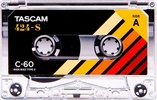 Compact Cassette Tascam 424 60 "424-S" Type II Chrome 2022 Worldwide