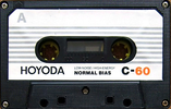Compact Cassette Hoyoda 60 Type I Normal Hong Kong