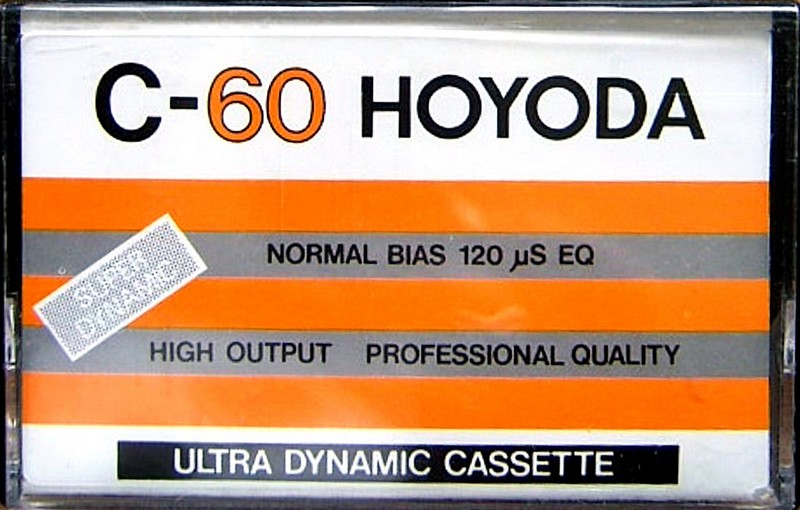 Compact Cassette Hoyoda 60 Type I Normal Hong Kong