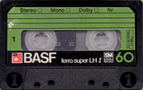 Compact Cassette BASF Ferro Super LH I 60 Type I Normal 1978 Europe