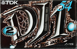 2 pack TDK DJ1 Disc Jack 54 "DJ1-54X2A" Type I Normal 1998 Japan