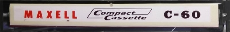 Compact Cassette Maxell 60 Type I Normal 1967 Worldwide