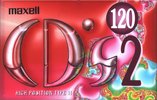 Compact Cassette Maxell CD`s II / CD`s 2 120 "CDS2-120L" Type II Chrome 1997 Japan