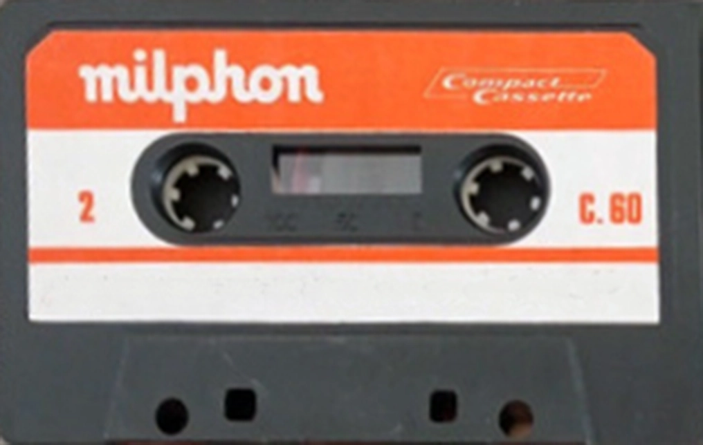 Compact Cassette Milphon 60 Type I Normal 1976 Europe