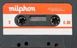 Compact Cassette Milphon 60 Type I Normal 1976 Europe