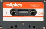 Compact Cassette Milphon 60 Type I Normal 1976 Europe