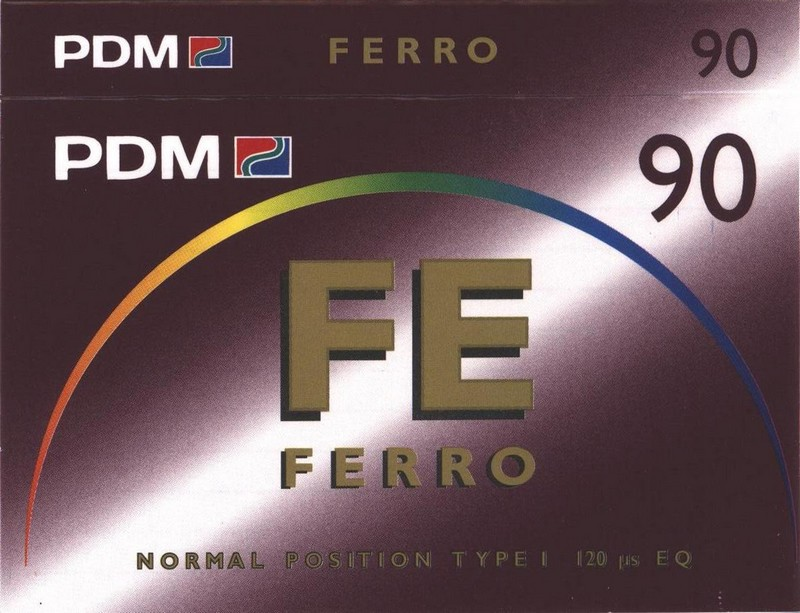 Compact Cassette PDM FE 90 Type I Normal 1994 Europe