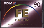 Compact Cassette PDM FE 90 Type I Normal 1994 Europe