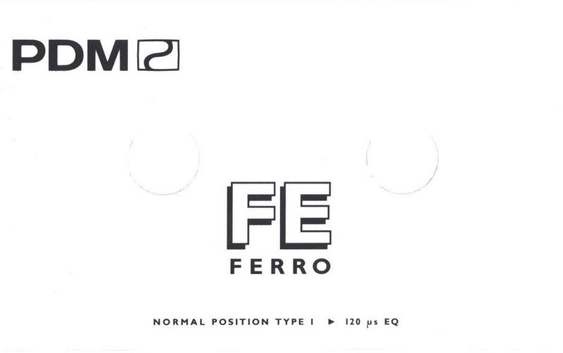 Compact Cassette PDM FE 90 Type I Normal 1994 Europe